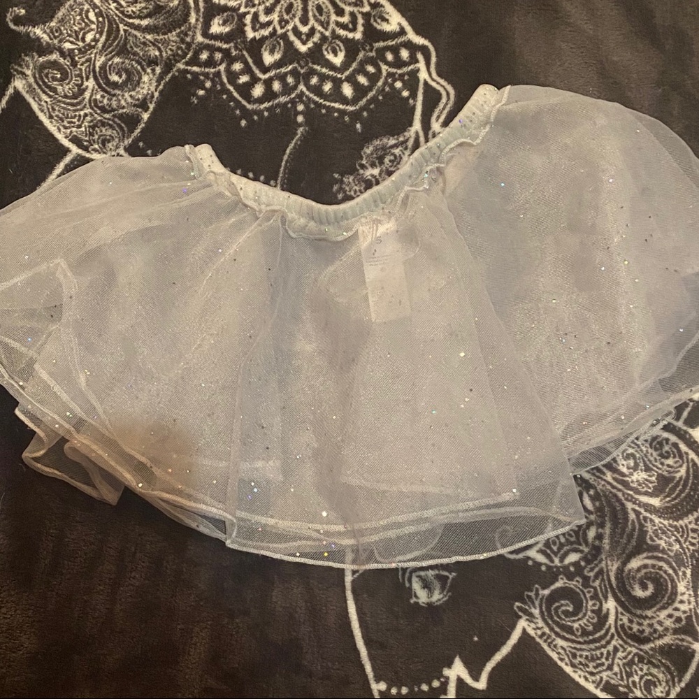 Size 5T silver glitter tutu